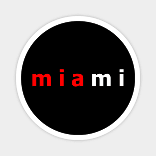 Miami Airport Code, MIA Magnet